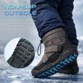 thumbnail image 2 of EQW Kids Snow Boots, Waterproof Winter Boots with 3M Thinsulate Insulation for Boys and Girls, 2 of 10