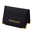 thumbnail image 1 of EeaseCA 1pc Convenient PU leather Cards Pack Bank ID Protective Cover, 1 of 8