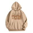 thumbnail image 3 of XINXIAOO Womens Hoodie Jesus Loves You Hoodie Letter Print Hoodies Oversized Women's Hoodies Pullover Fall Sweatshirts for Women 2025 Womens Clothes Trendy, 3 of 3