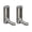 Silver, variant on Geemin 2PCS Foldable Wall Hooks Sturdy Metal Folding Hook for Bathroom and Entryway Hanging Coat Towels Hats Backpacks