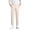Khaki, variant on Lenpel Mens Dress Cropped Pants Plain Tapered Office Work Pants with Pockets Trendy Button Business Casual Ankle Trousers Fall Clothes(Khaki,X-Large)