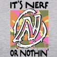 thumbnail image 3 of CafePress - Nerf Or Nothin Camo Long Sleeve T Shirt - Womens Baseball Tee, 3 of 4