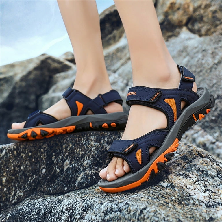 Men Shoes Beach Shoes Summer Sandals Two Way Outdoor Sports Sandals And Slippers Mens Sandals Rubber Mens Sandals Slides Memory Foam Leather Sandal Men Mens Dress Sandals Size 13 Men Sandals Size