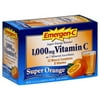Emergen-C Vitamin C Fizzy Drink Mix, 1000 mg, Super Orange, 0.3 Ounce Packets 30 packets.