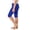 01-Dark Blue, variant on Diufon Girls Shorts Kids Elastic Waist Sport Dance Yoga Short Leggings Stretchy Knee Length Basic Shorts