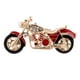 thumbnail image 3 of Broche Pin Motocicleta Macarena Joyería Regalos de Navidad Rojo 3.9 x 1.9 cm broche de diamantes de imitación de las mujeres, 3 of 8