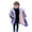 Blue, variant on Toddler Jackets Toddler Kids Girls Winter Fashion Thick Coat Hooded Down Zipper Outwear Jackets New Fall Jackets Winter Outerwear Blue 130