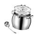 thumbnail image 3 of Recipiente de acero inoxidable, olla para almacenar aceite con tapa, doble asa, para manteca, aceite de chile, té y condimentos, lata doméstica, 3 of 9