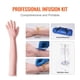 thumbnail image 5 of Kit de práctica de flebotomía VEVOR, kit de entrenamiento intravenoso de venopunción intravenosa, kit de brazo de práctica intravenosa de alta simulación con bolsa de transporte, 5 of 9