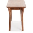 thumbnail image 6 of Finch Stratford Mid Century Entryway Bench Walnut Brown, 6 of 11