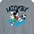 thumbnail image 3 of Disney - Standard Sports - Soccer Mickey - Women's Racerback Tank Top, 3 of 5