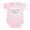 Petal Pink, variant on CafePress - Daddy's Little Pipefitter Infant Bodysuit - Baby Light Bodysuit, Size Newborn - 24 Months