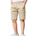 thumbnail image 1 of Pantalones de Natación para Niños Pequeños Verano Sólido Elástico Cintura Pantalones de Playa Bolsillo Pantalones Deportivos Casuales para Niños, 1 of 8