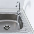 thumbnail image 2 of Tira deflectora de agua para puerta de ducha, barrera de agua para baño y cocina, protección de bordes transparente, 2 of 5