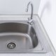 thumbnail image 2 of Tira deflectora de agua para puerta de ducha, barrera de agua para baño y cocina, protección de bordes transparente, 2 of 5