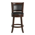 thumbnail image 4 of Weston Home Shapel Bar Stool Swivel, Black, 4 of 7