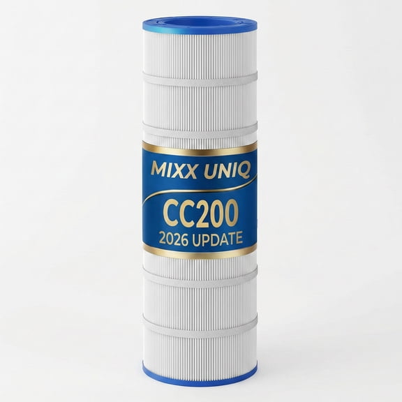 CC200 Pool Filter Cartridges Compatible with Pentair Clean & Clear 200, Superior Filtration & Durability, 200 Sq.ft Replace Pleatco PAP200, 173201, R173217