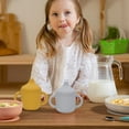 thumbnail image 5 of Silicone Sippy Cup and Training Cup for Baby Soft Spout and Handles Unbreakable Easy Grip-style 2, 5 of 5