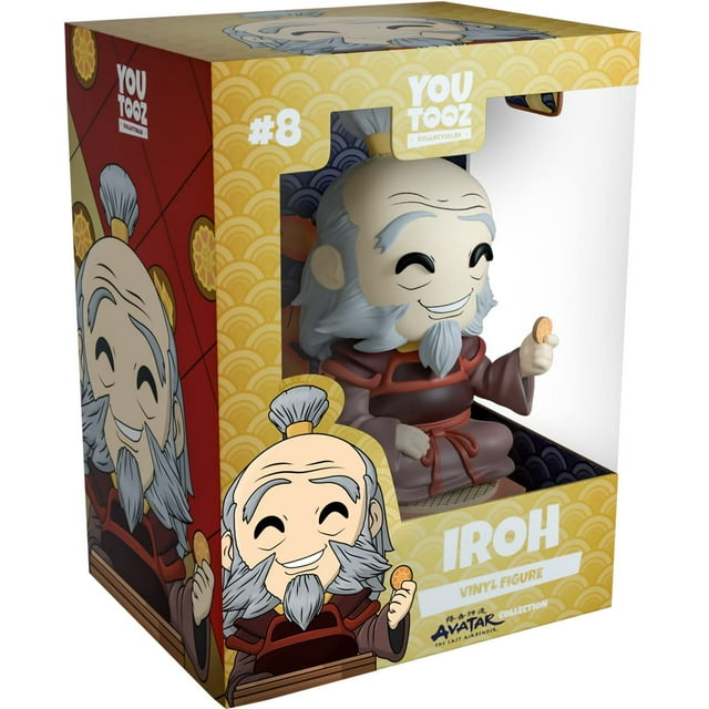 Figura de vinilo YouTooz Iroh de Avatar The Last Airbender, 10 cm