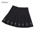 thumbnail image 1 of Falda plisada de verano para mujer, faldas a cuadros de cintura alta para mujer, minifalda de baile de estilo pijo para chicas, faldas elegantes de moda para mujer Tan Jianjun unisex, 1 of 2