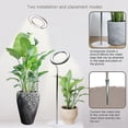 thumbnail image 3 of 5.31 LED Plant Light Gift compatible Indoor Plants Growing,Full Spectrum LED Freestanting Plant Grow Light Gift compatible Indoor Larger Plant with 10-Level Dimmable & Auto O, 3 of 5