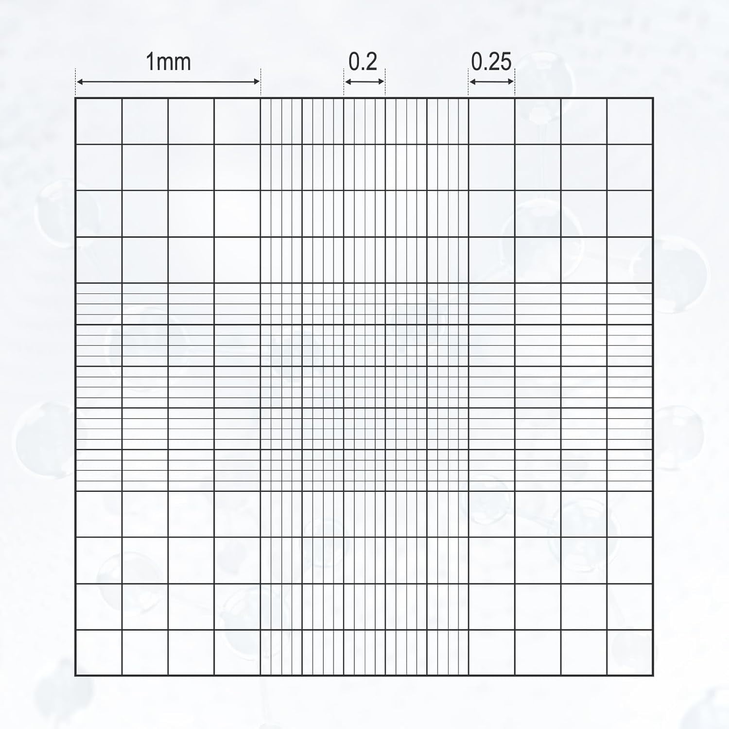 Laboratory Hemocytometer Improved Cell Counting Chamber - Bright Line ...