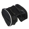 thumbnail image 3 of Alforjas para Bicicleta kusrkot Bolsa para Tubo Viajes de Equipaje Doble Lado Cuadro Delantero, 3 of 8