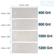 thumbnail image 2 of Uxcell 4pcs Sharpening Plate Set 400/600/1000/1200 Grit with a Non-Slip Base, 2 of 6
