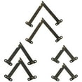 thumbnail image 6 of 2Pcs Metal Lid Support Hinges Lift Up Stay Hinge Folding Support Hinges for Box Jewelry Case Cabinet Easy to Use, 6 of 8
