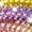 Multicolor, variant on Multicolor Sparkling Rhinestone Embellished Shoelaces Round Cord For Sneaker Replacement