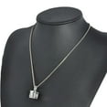 thumbnail image 4 of Retro Style Square Box Pendant Necklace for Party Wedding Anniversary, 4 of 8
