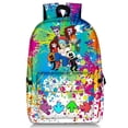 thumbnail image 3 of Style9Friday Night Funkin Series Bag Mochila diaria con estampado de dibujos animados con hombros anchos, 3 of 5