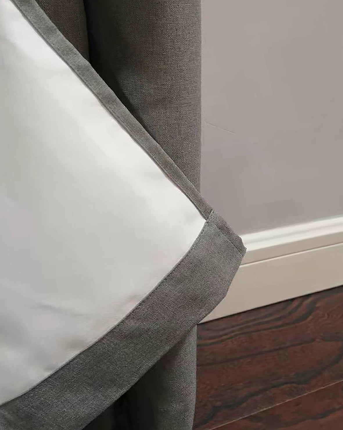 Royal Solid Blackout Thermal Grommet Single Curtain Panel, Grey, 1.6", Blackout, 54 x 84"