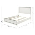 thumbnail image 6 of ACME Haiden Eastern King Bed in White, 6 of 6