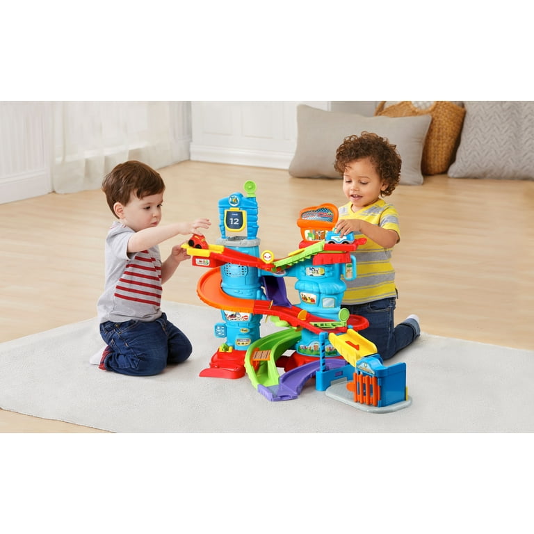 VTech Go Go Smart Wheels Launch and Chase Police Tower Playset