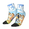 thumbnail image 2 of Saiise Bluey Funny Socks Men Women Adults Novelty Graphic Crew Tube Socks Crazy Design Casual Dress Socks for Sports,Running,Travel, 2 of 7
