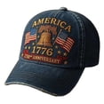 thumbnail image 5 of UngA America 250th Anniversary Hat Celebration Casual Hat Cool Washed Distressed Adjustable 1776-2026 Patriotic Baseball Cap for Men Women,One Size, 5 of 6