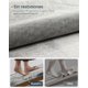 thumbnail image 4 of Alfombra SONGMICS HOME MTAR072G01 92 x 153 cm Poliéster gris, 4 of 7