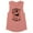 Desert Pink, variant on Honkus Ponkus Women's Muscle Tank Medium Desert Pink