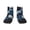 2 Black-2, variant on Fuzoiu Indigo Patchwork Quilt Print Adult Socks, Crew Moisture-wicking Socks, Unisex Cushion Crew Socks,Casual Sports Ankle Socks