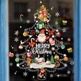 thumbnail image 3 of Pegatinas de Feliz Navidad para ventana, Papá Noel, muñeco de nieve, árbol de Navidad, decoraciones navideñas para el hogar, Feliz Año Nuevo 2024, 3 of 4