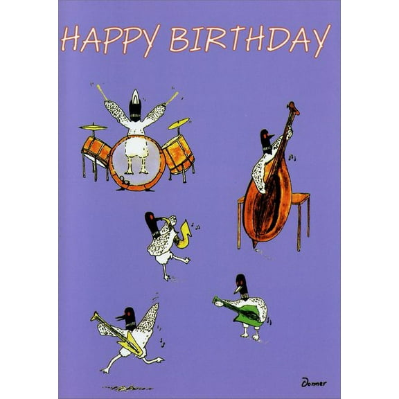 Curiosities Greeting Cards Loons Funny / Humorous Birthday Card