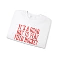 thumbnail image 3 of Field Hockey Sweatshirt Gifts Crew Neck Shirt Long Sleeve Unisex, 3 of 7