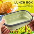 thumbnail image 2 of Boîte à Lunch Pliable, Silicone de Qualité Alimentaire Boîte à Lunch en Silicone Pliable Boîte à Lunch Pliable Performance Fiable, 2 of 11