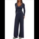 thumbnail image 2 of Conjuntos de 2 Piezas para Mujer para Estar en Casa en Otoño, Camisetas con Cuello Redondo y Pantalones Anchos, Conjuntos Casuales A Juego. Azul Oscuro XL, 2 of 8