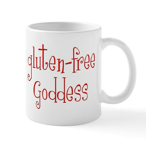 CafePress - Gluten Free Goddess Mug - 11 oz Ceramic Mug - Novelty Coffee Tea Cup