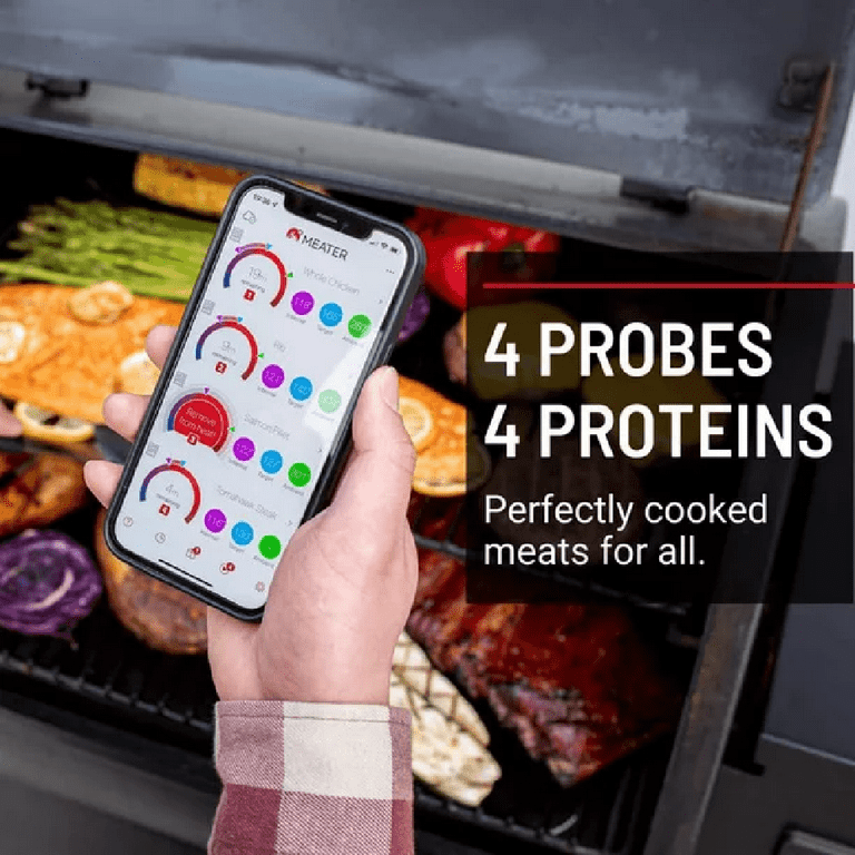 MEATER Block: 4-Probe Premium WiFi Smart Meat Thermometer Alexa