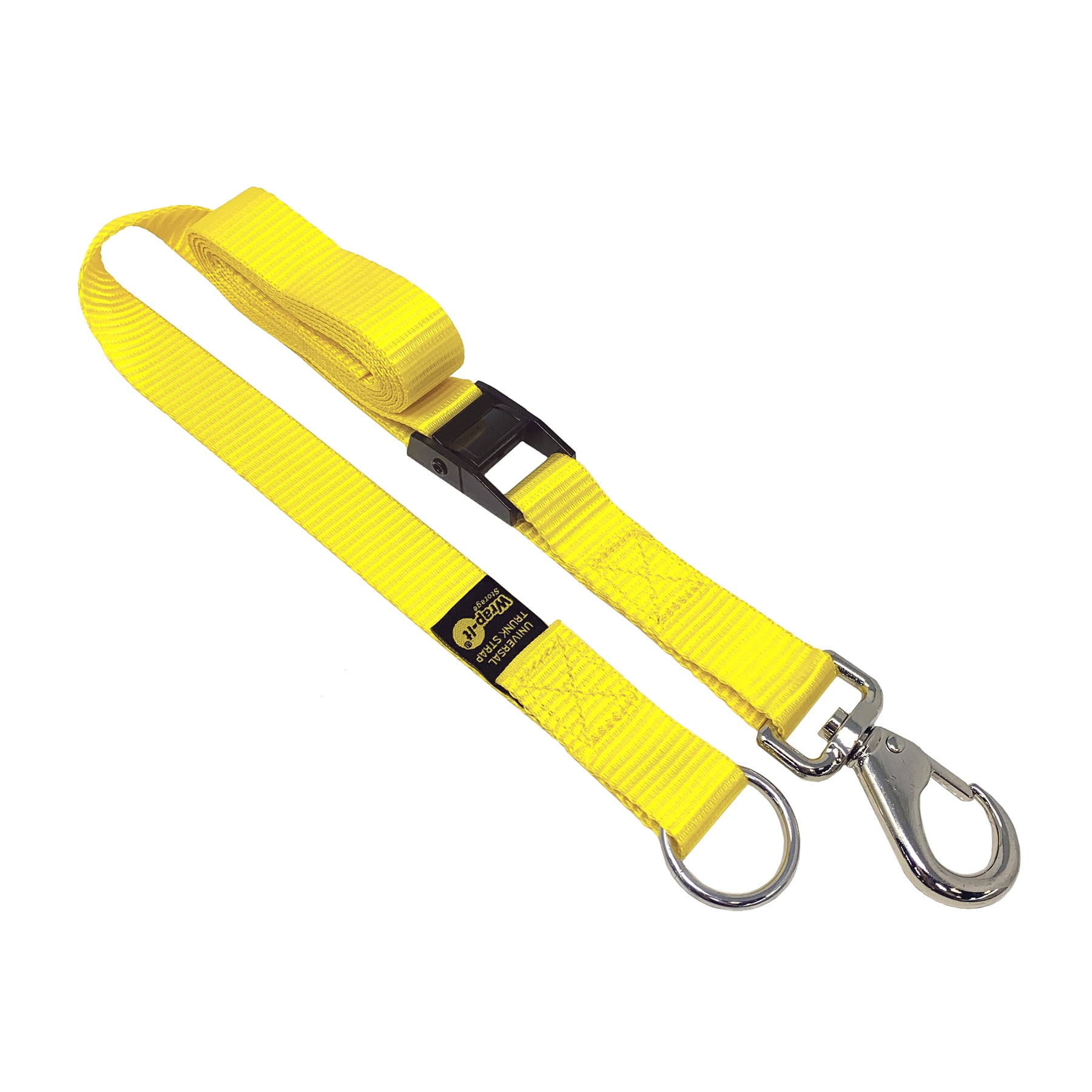 (3 pack) Wrap It Storage Trunk Strap, Yellow, R100-TS-6YE, 6ft, 1 Each