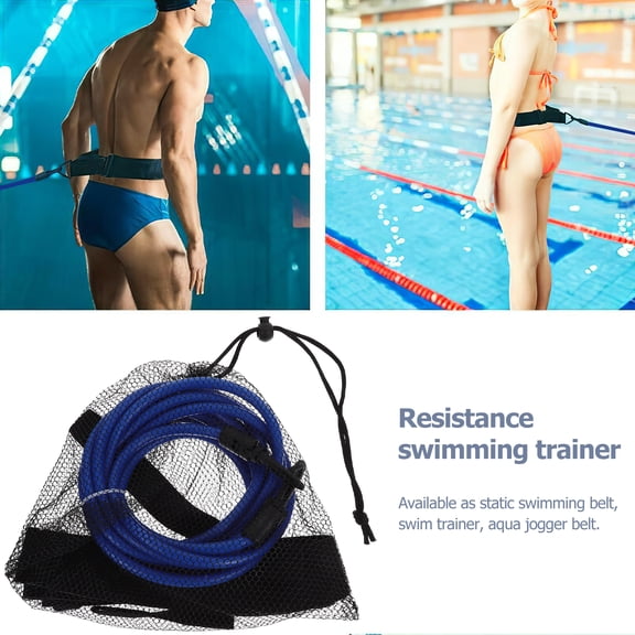 HONMEET Swim Training Tether Set with TPE Material for Pool Practice, Water Exercise and Swim Workout