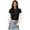 White, variant on AJZIOJIRO Women Casual Cotton T-Shirt Solid Color Tops Long Sleeve Slim Shirt S-XL